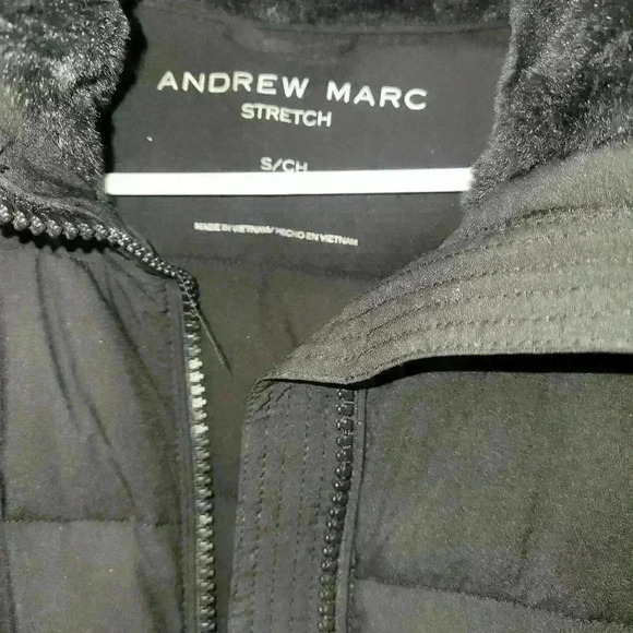 Andrew Marc long winter coat sz small - Picture 5 of 6
